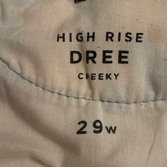 Womens urban outfitters Bdg high rise dree cheeky 29w - Picture 4 of 4